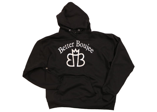 Black Unisex Hoodie | Better Boujee Logo